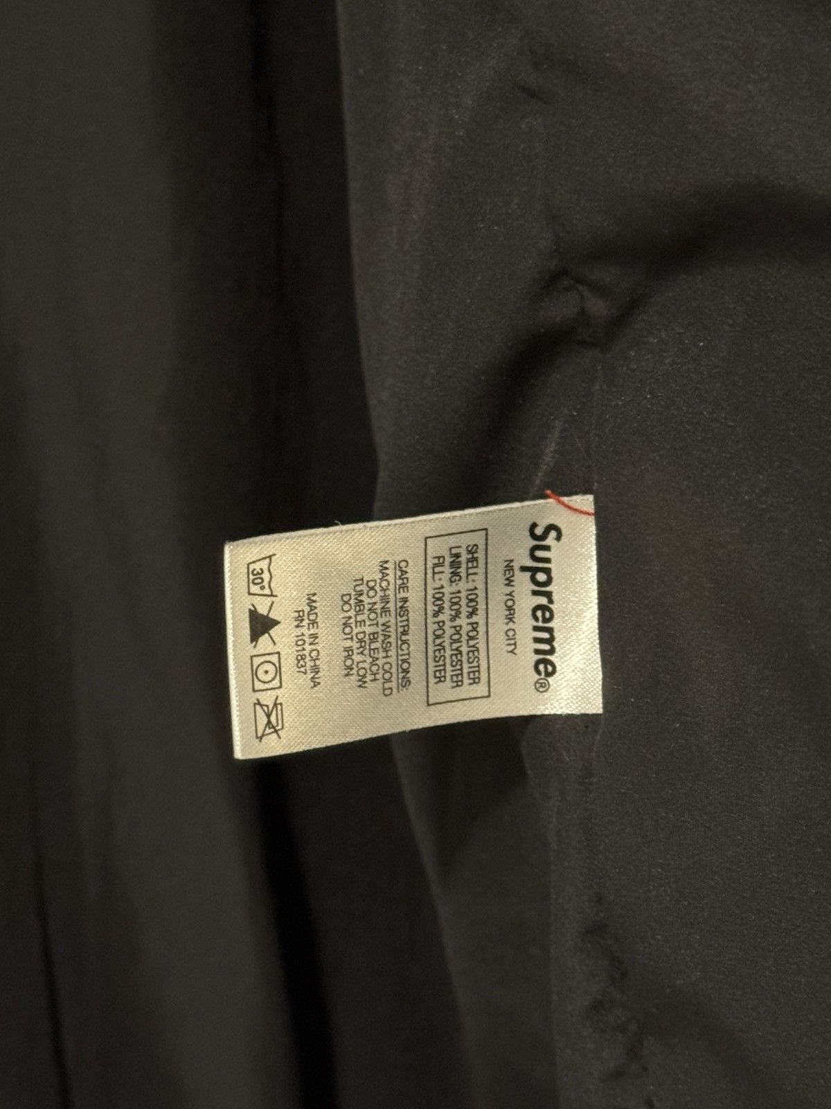 Supreme Supreme Black Iggy Pop Quilted Puffer Jacket Size US M / EU 48-50 / 2 - 5 Thumbnail