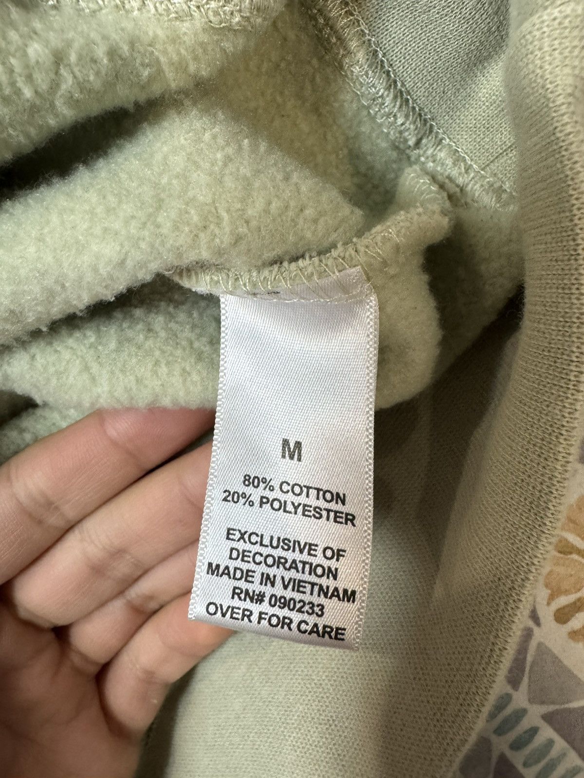 Essentials × Fear of God Fear of God ESSENTIALS Crewneck Appliqué Logo Sage Green Size US M / EU 48-50 / 2 - 6 Thumbnail