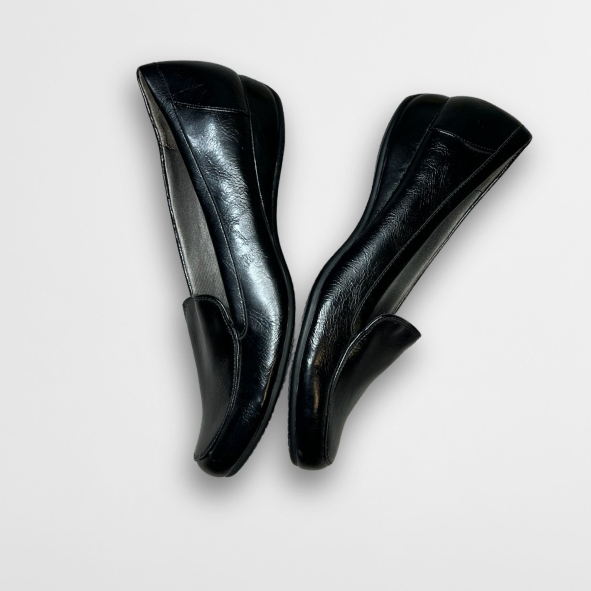 Other Life Stride Womens Black Slip-On Loafers Size 9.5 Stylish Co Size US 9.5 / IT 39.5 - 7 Thumbnail