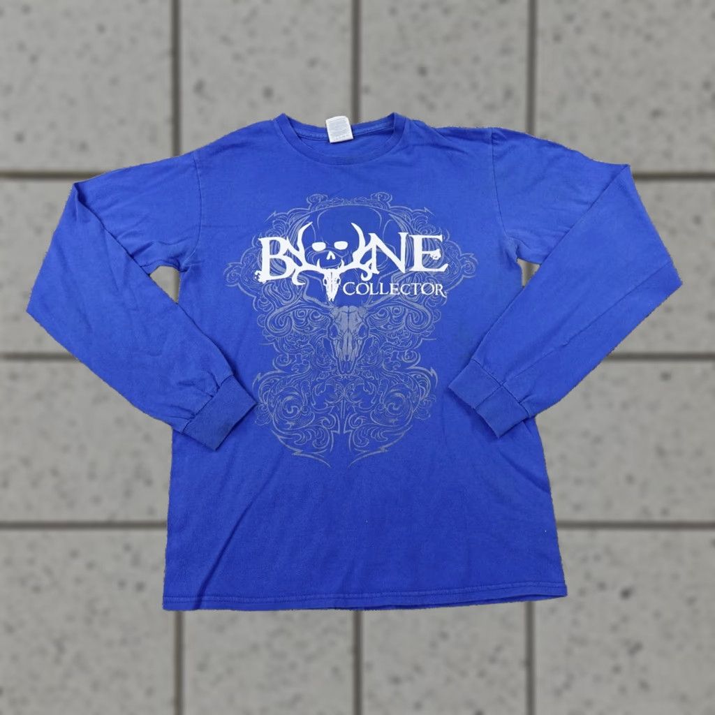 Delta Bone Collector Shirt Mens S Blue Long Sleeve Logo Hunting Outdoors Shirt Size US S / EU 44-46 / 1 - 1 Thumbnail