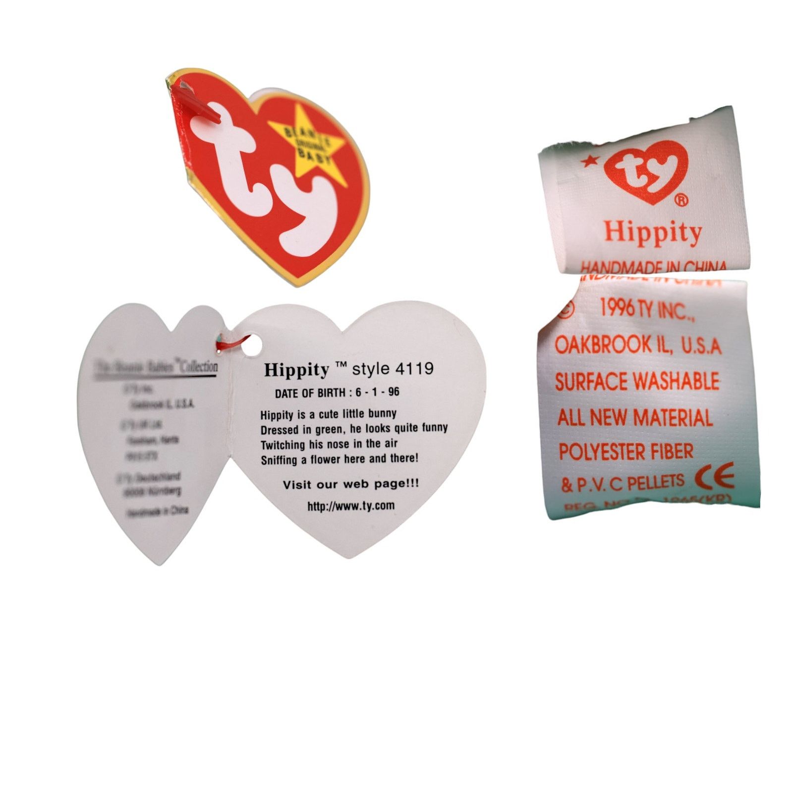Other Easter Bunnies Beanie Babies [Set of 4] Size ONE SIZE - 5 Thumbnail