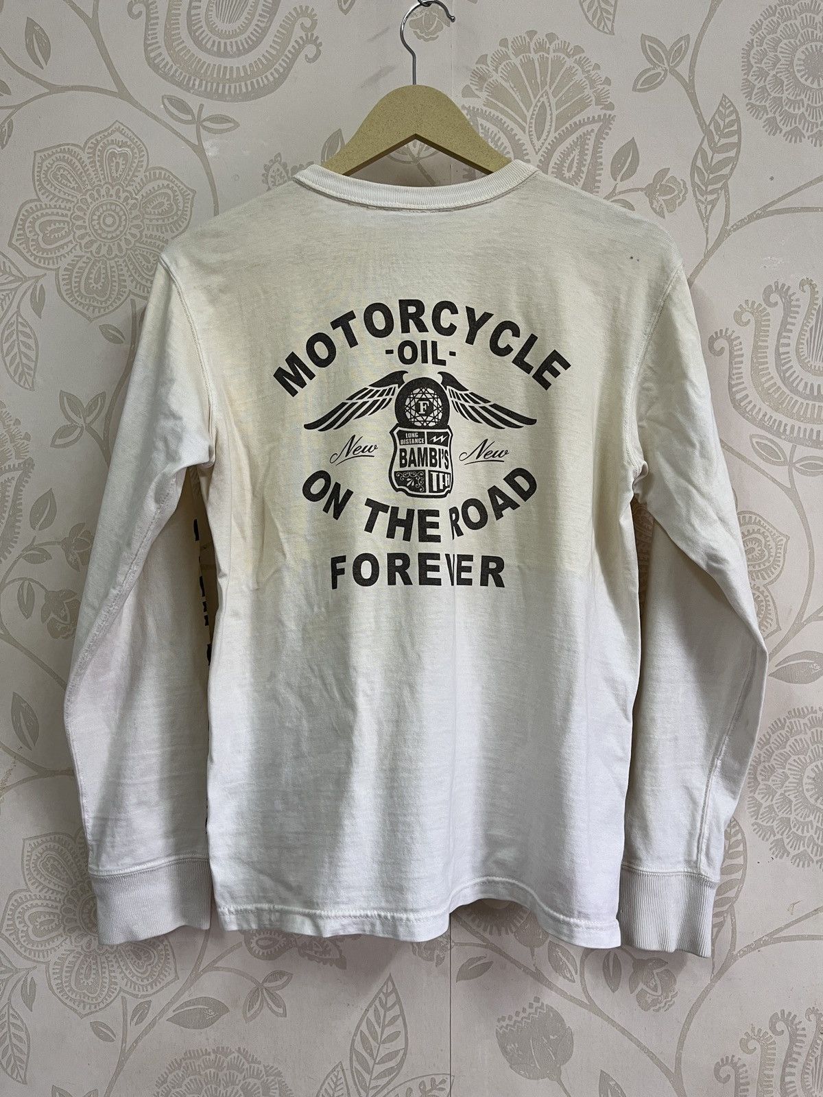 The Flat Head × Vintage Vintage 80s The Flat Head Motorcycle TShirt Size US S / EU 44-46 / 1 - 2 Thumbnail