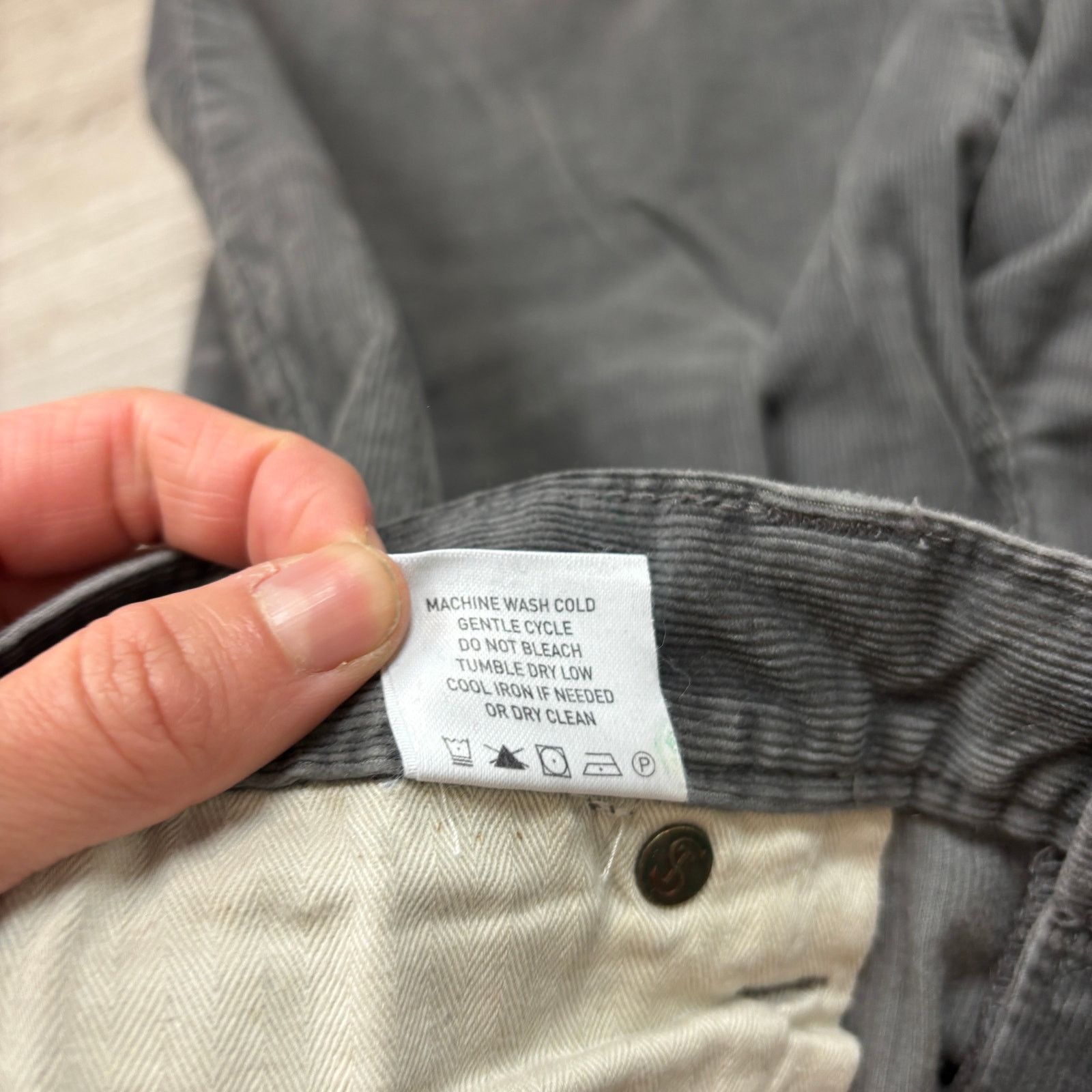 Todd Snyder Todd Snyder Slim Fit Stretch Corduroy Pants Men's 32x28 Size US 32 / EU 48 - 10 Thumbnail