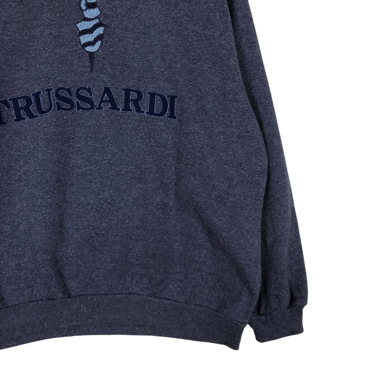 Designer × Trussardi × Vintage Vintage Trussardi Sweatshirt 90s Collection Designer Medium Size US M / EU 48-50 / 2 - 4 Thumbnail