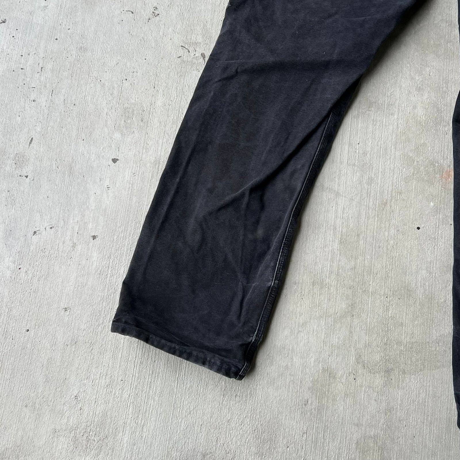 Carhartt × Vintage Carhartt black double knee work wear carpenter pants Size US 33 - 12 Thumbnail