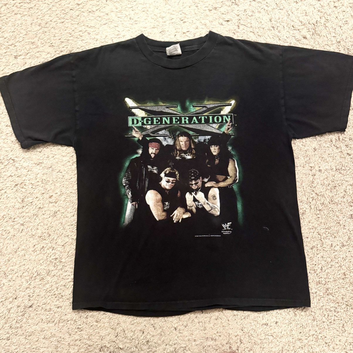 WWF Vintage 1998 D-Generation X WWF Tee Size US XL / EU 56 / 4 - 9 Thumbnail