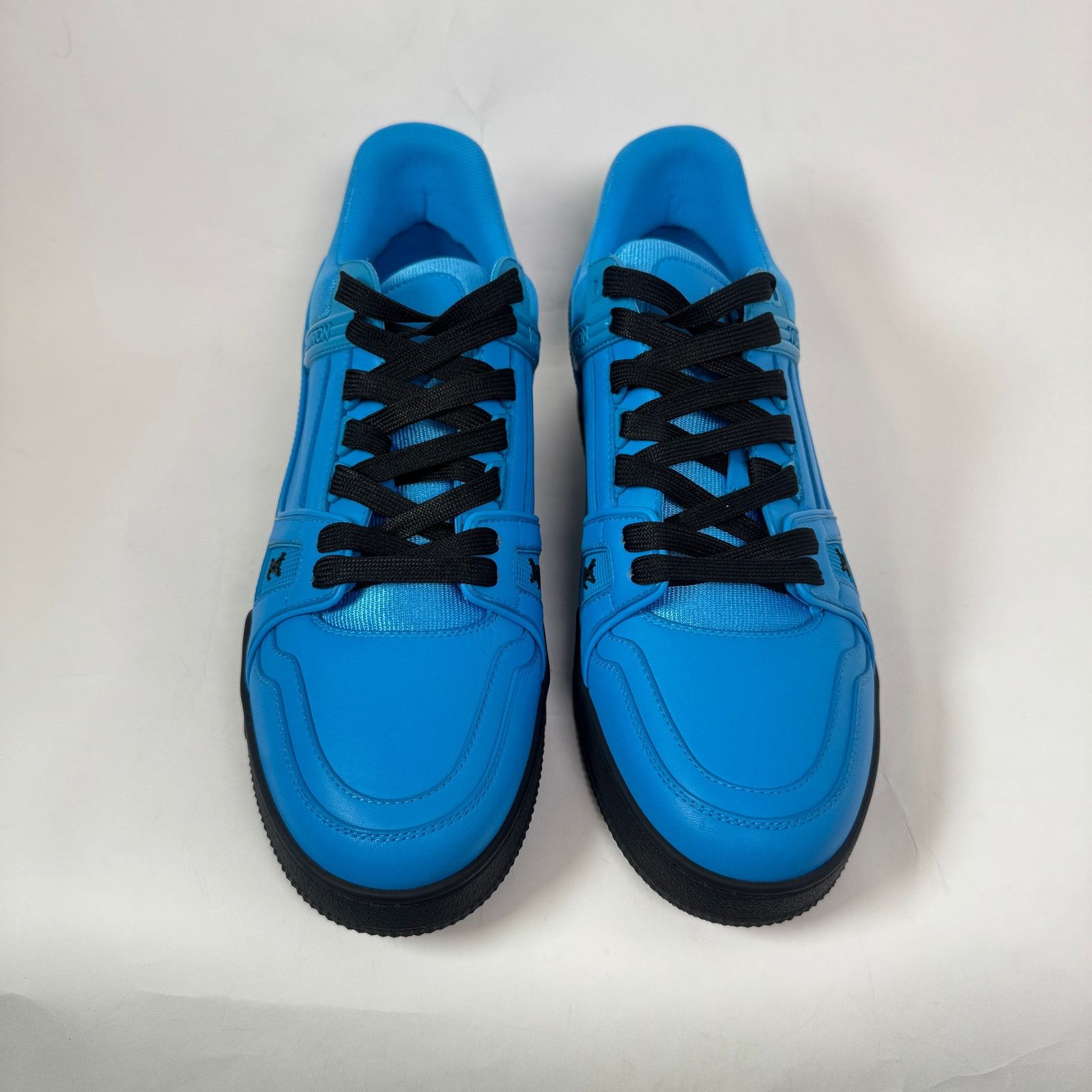 Louis Vuitton Louis Vuitton Blue/Black Trainer Size LV 9.5 Size US 10.5 / EU 43-44 - 2 Thumbnail