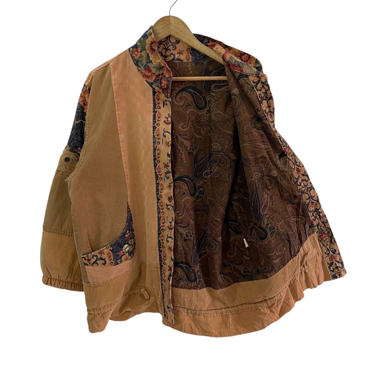 Japanese Brand Vintage Unbranded Japanese Designer Art Jacket Size US L / EU 52-54 / 3 - 1 Thumbnail