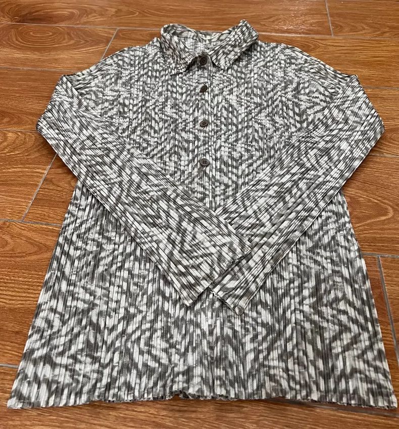 Issey Miyake Issey Miyake size:3 Bamboo leaf long sleeves Size M / US 6-8 / IT 42-44 - 3 Thumbnail