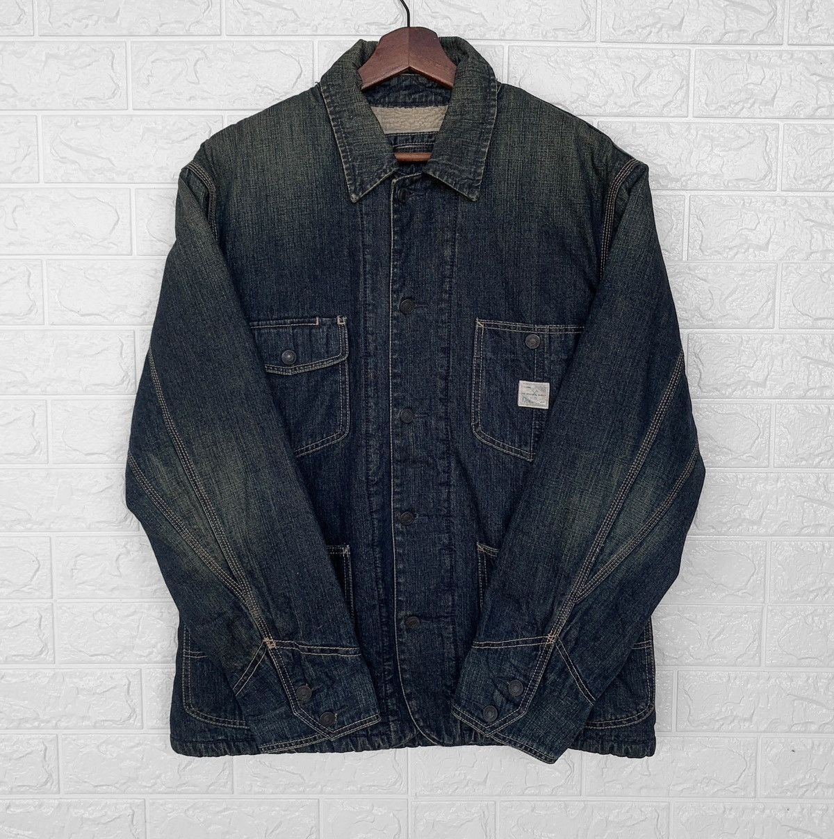 Gap Gap Denim Chore jacket Lining sherpa Size US M / EU 48-50 / 2 - 1 Thumbnail