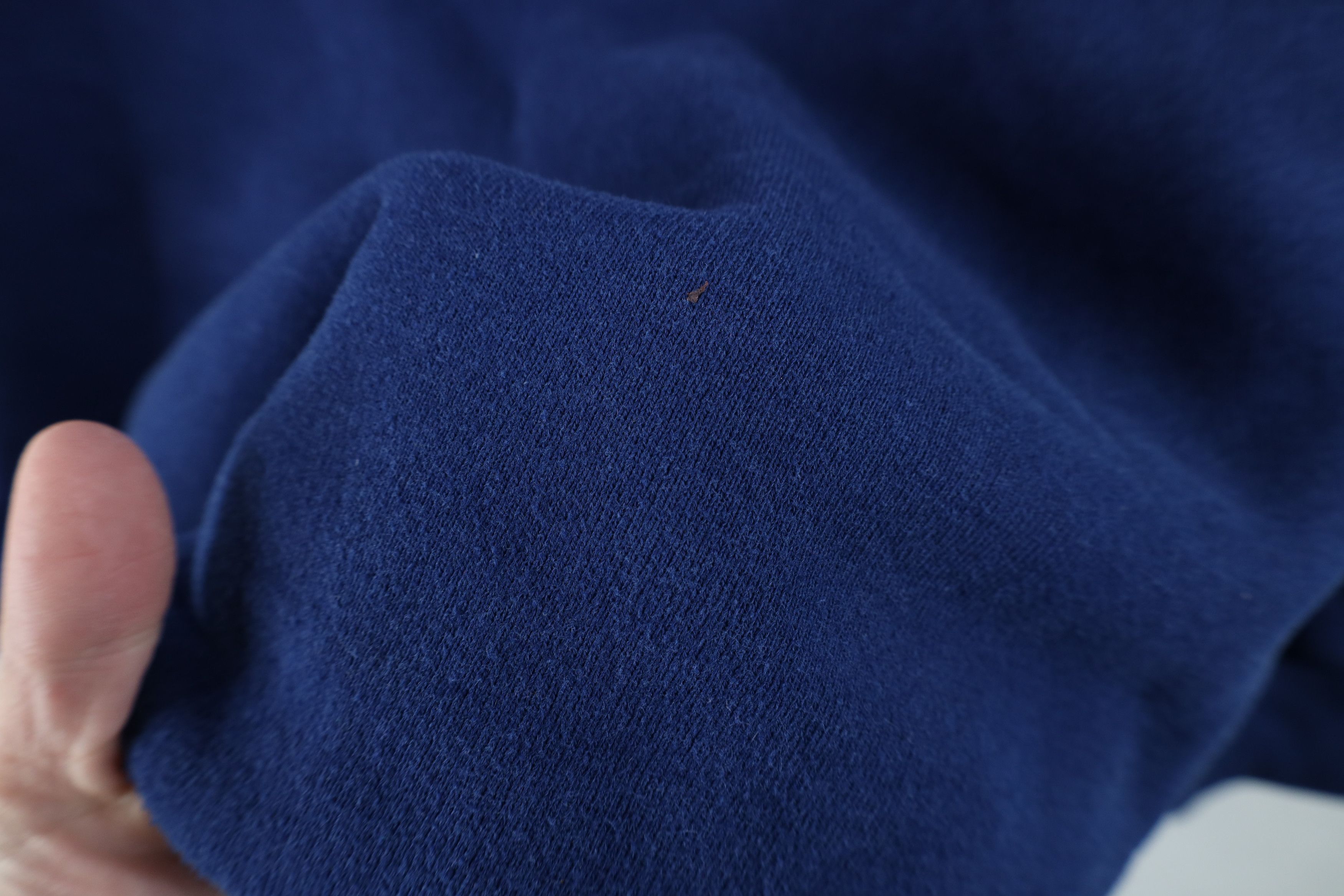 Vintage Vintage 90s Streetwear Blank Heavyweight Sweatshirt Blue USA Size US XXL / EU 58 / 5 - 8 Thumbnail