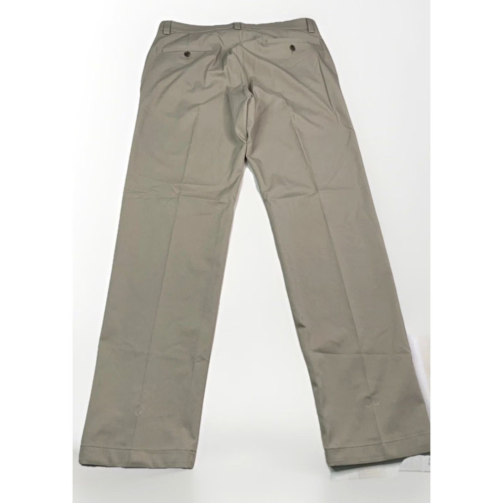 Haggar Haggar Pants Beige 34x34 Straight Leg Mens Khakis, Perfect Fit Waist, Regular, Cotton Blend, Pockets, 34 in Inseam, NWT-12728 Size US 34 / EU 50 - 4 Thumbnail