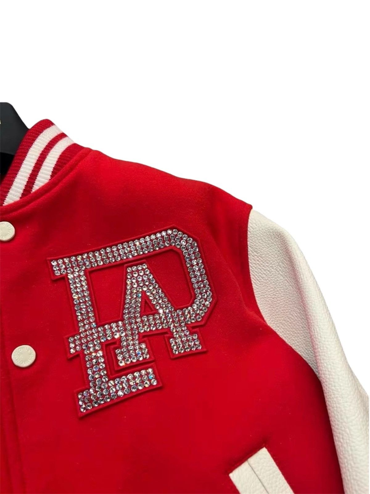 Louis Vuitton Louis Vuitton X Pharrell 46 Varsity Leather Wool Jacket Size US S / EU 44-46 / 1 - 4 Thumbnail