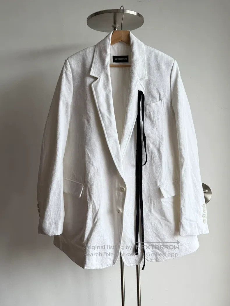 Ann Demeulemeester Ann Demeulemeester 36 denim streamer suit Size S / US 4 / IT 40 - 1 Thumbnail