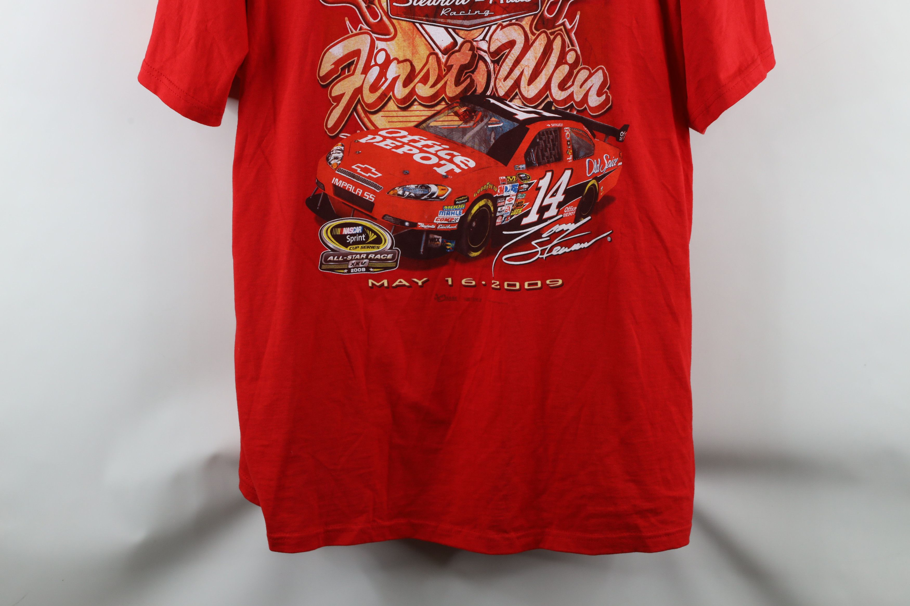Vintage Vintage Y2K 2009 Tony Stewart Racing Short Sleeve T-Shirt Size US XXL / EU 58 / 5 - 3 Thumbnail