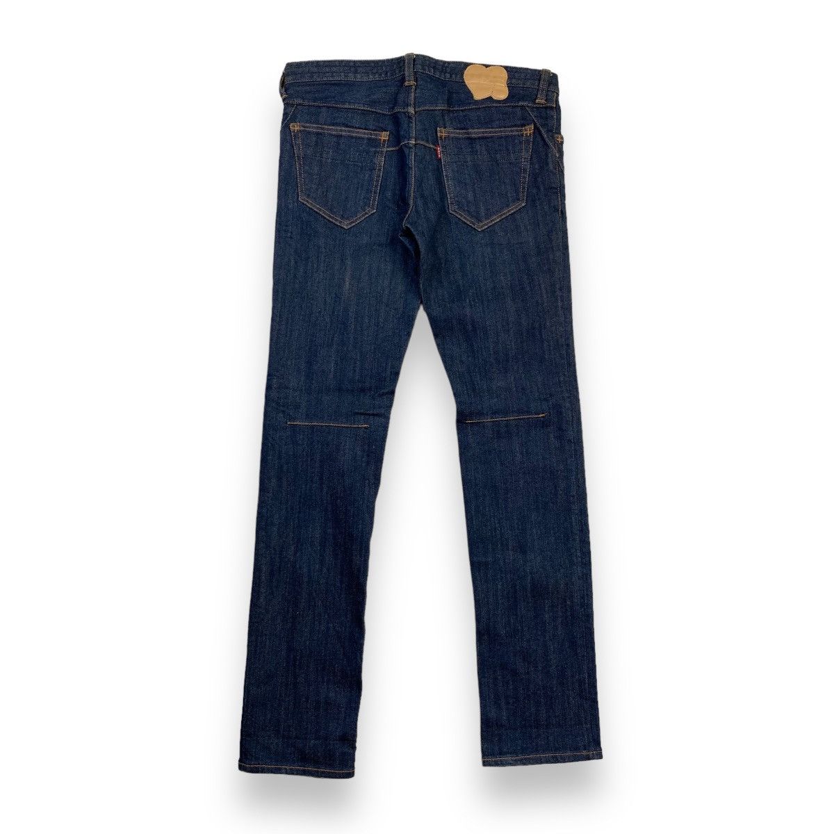 image of Number N Ine Number Nine Slim Fit Denim Pants in Indigo Blue, Men's (Size 32)