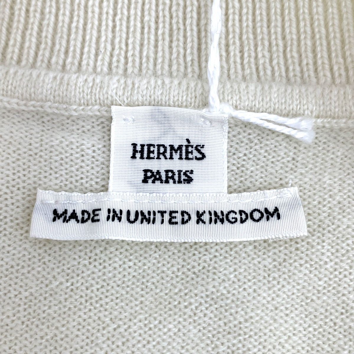 Hermes Hermes Jacquard Cashmere Long Sleeve Knit Sweater K26WX Size M / US 6-8 / IT 42-44 - 5 Thumbnail