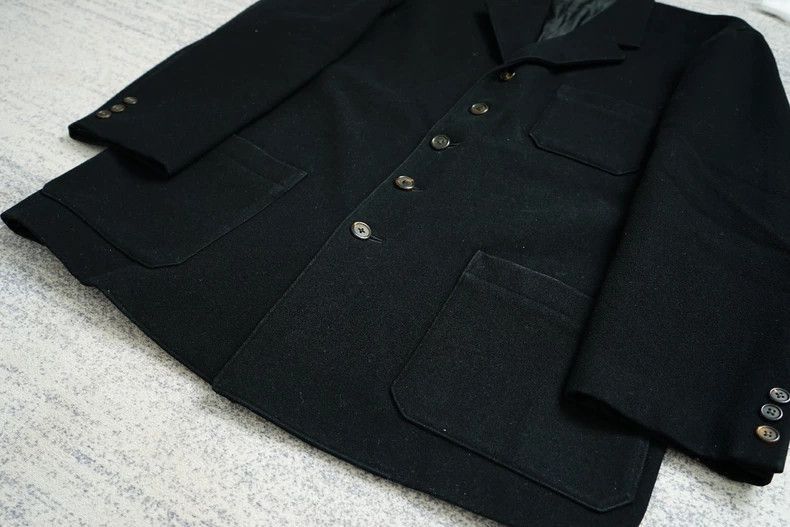 Yohji Yamamoto Yohji Yamamoto Yohji Yamamoto Orange Oversized Wool Coat Size US S / EU 44-46 / 1 - 5 Thumbnail
