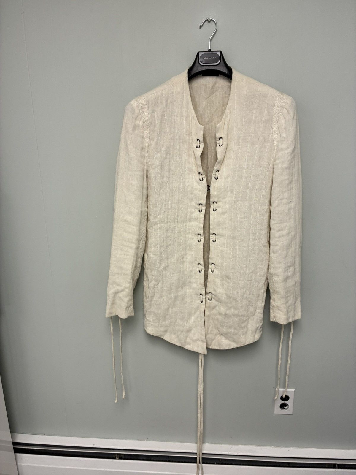 John Varvatos Articulate Elbow Hook Bar Strings Jacket EU 48 USA 38 Size US M / EU 48-50 / 2 - 4 Thumbnail
