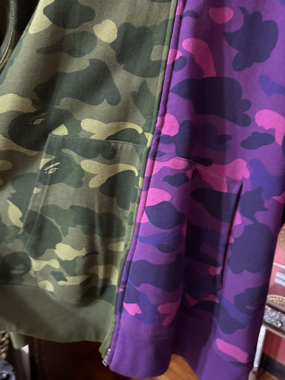 Bape Bape Half Camo Half Purple Size XXL Size US XXL / EU 58 / 5 - 3 Thumbnail