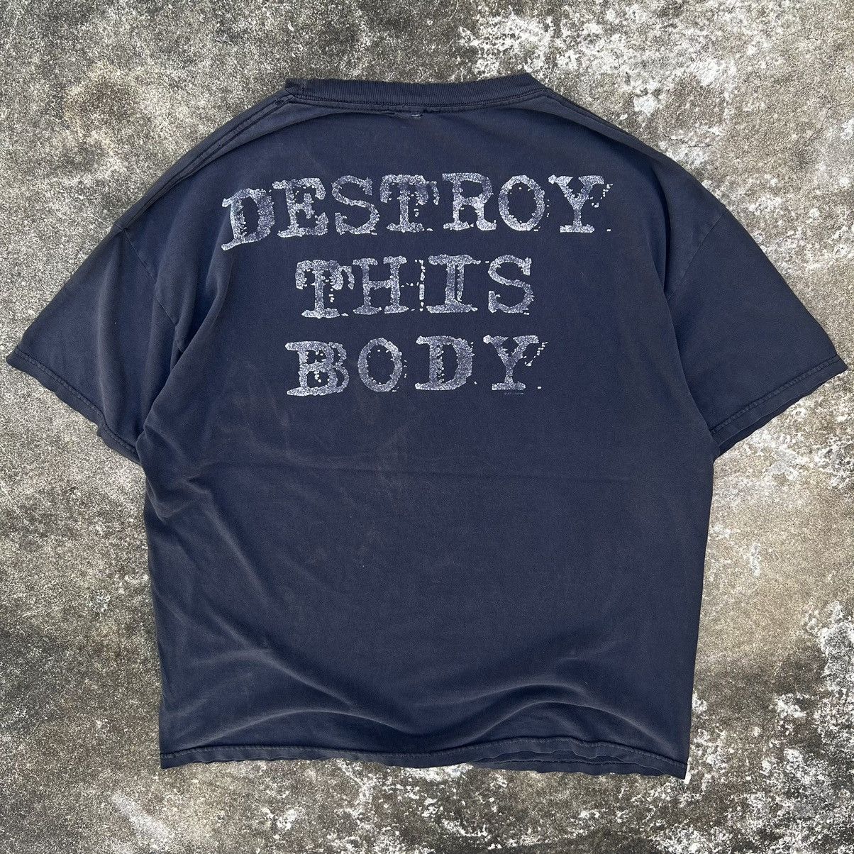 Band Tees × Vintage Vintage 00’s Moptiis “Destroy This Body” T-Shirt Size US XL / EU 56 / 4 - 2 Thumbnail
