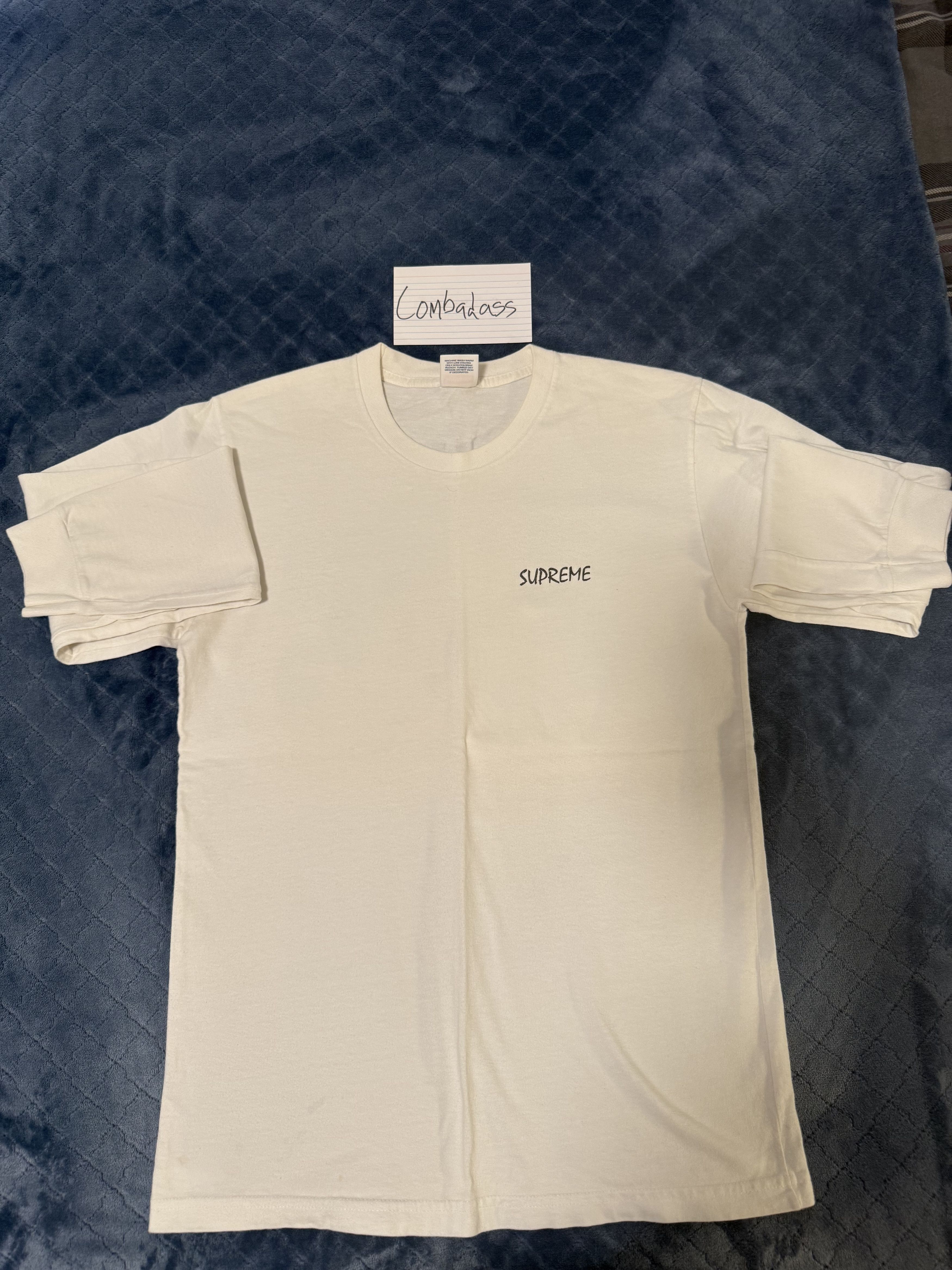 Supreme Supreme Stallion Long Sleeve T-Shirt White Size US M / EU 48-50 / 2 - 2 Thumbnail