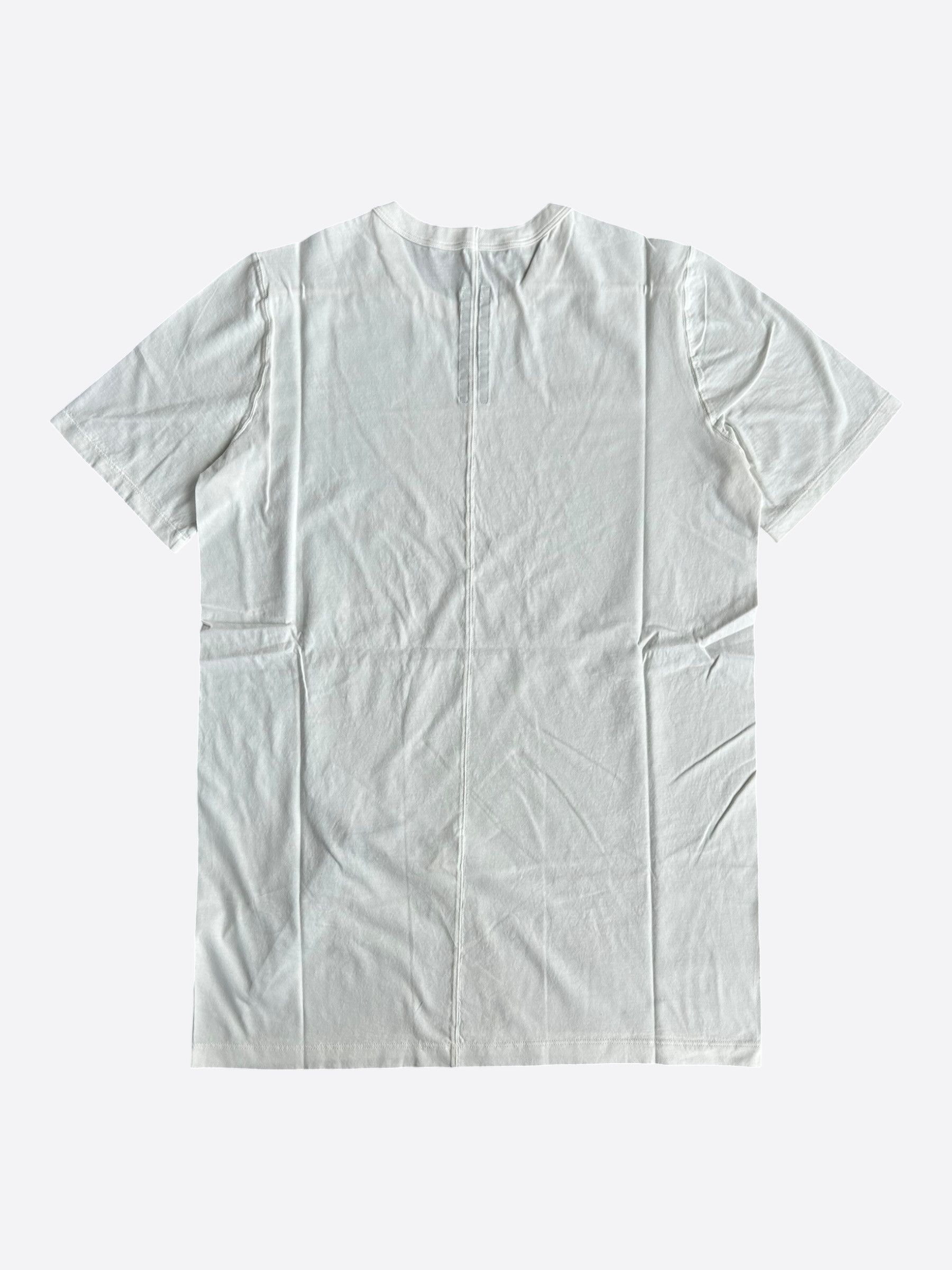 Rick Owens Rick Owens White Level T-Shirt Size US XL / EU 56 / 4 - 2 Thumbnail