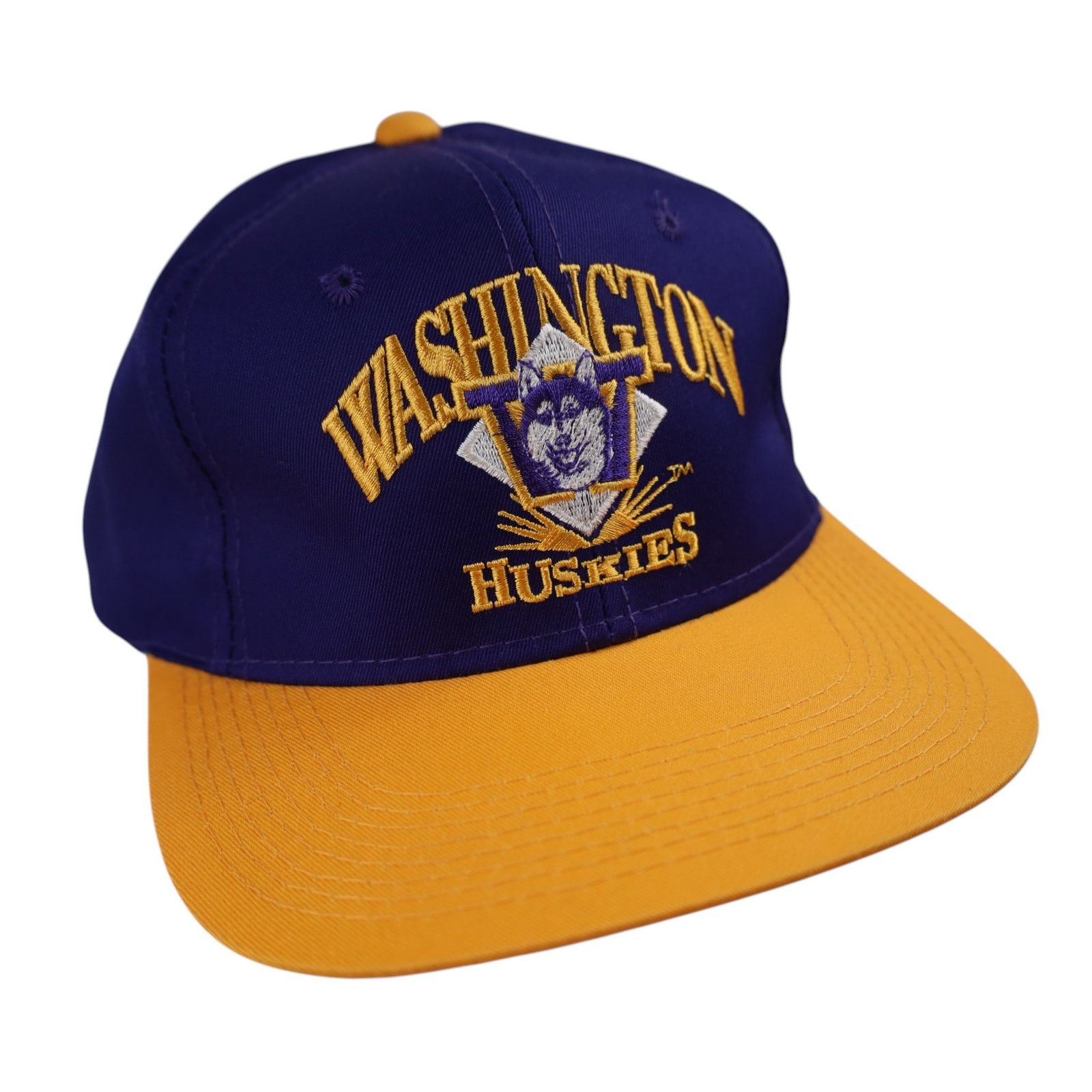 Vintage Vintage University of Washington Huskies Snapback Hat Size ONE SIZE - 2 Thumbnail