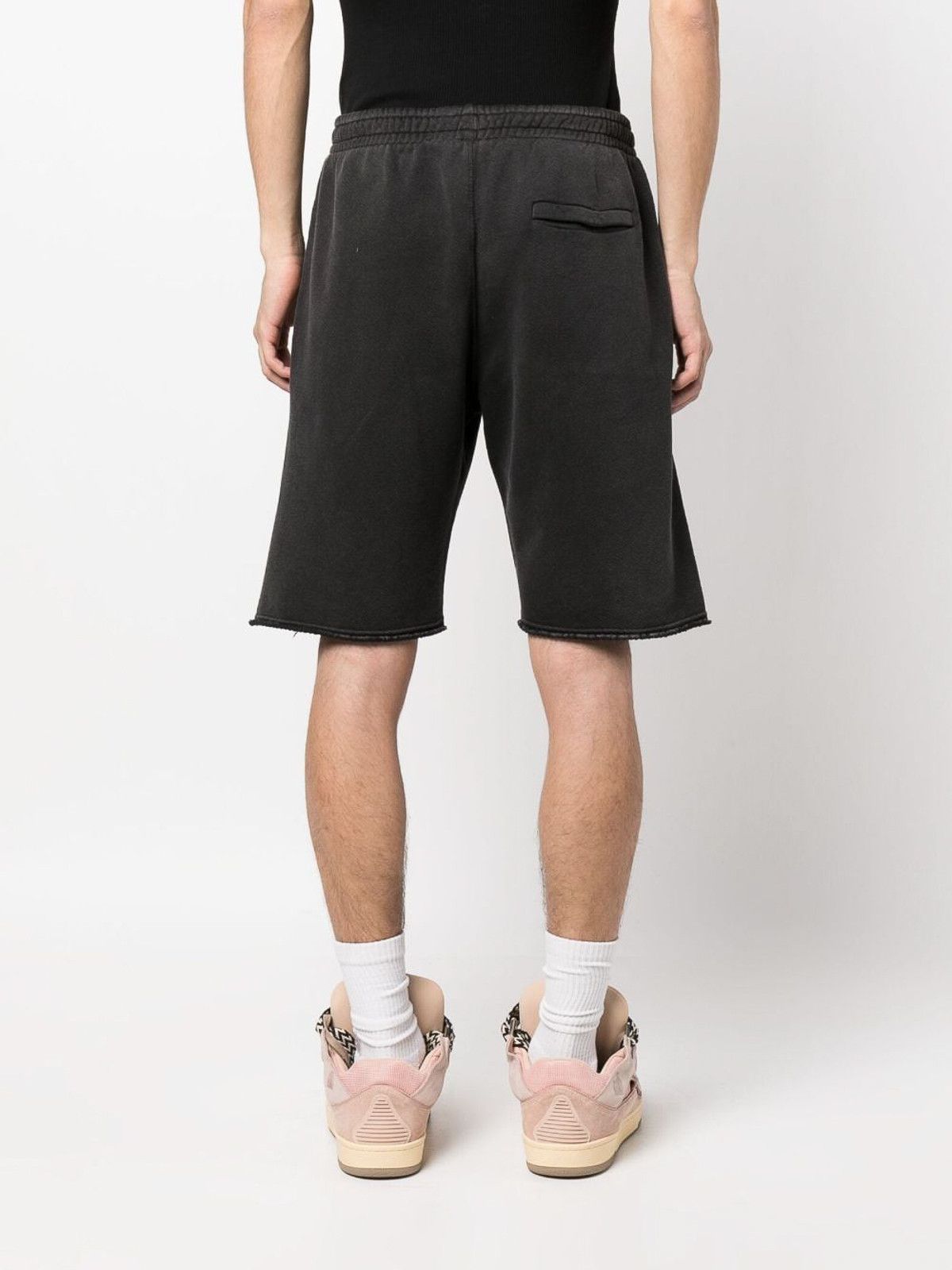 Off-White o1gr1nt0425 Wave Off Sweatshorts in Black Size US 30 / EU 46 - 5 Thumbnail