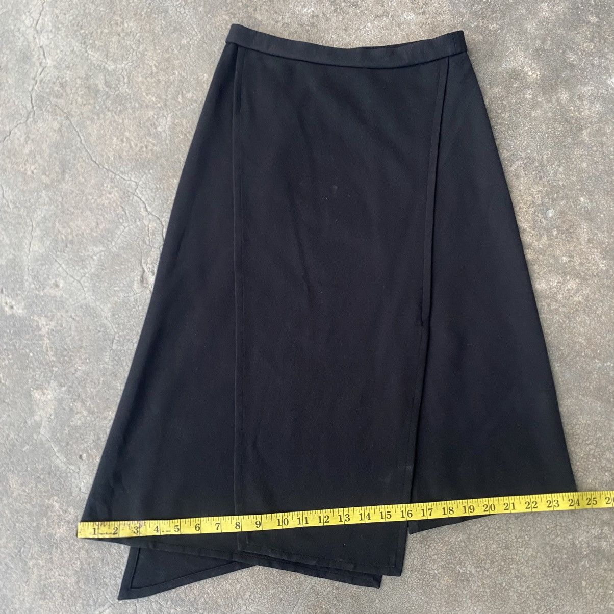 Helmut Lang ‼️LAST DROP‼️Helmut Lang Asymmetrical Bondage Skirt Black Size 32" / US 10 / IT 46 - 19 Thumbnail