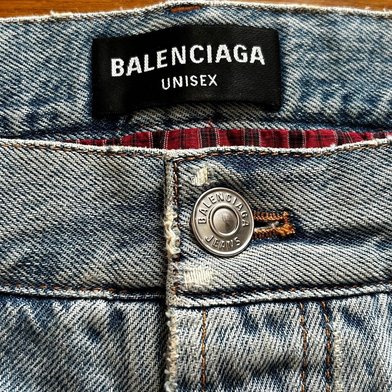 Balenciaga BALENCIAGA Destroyed Boxer Jeans Size US 29 - 5 Thumbnail