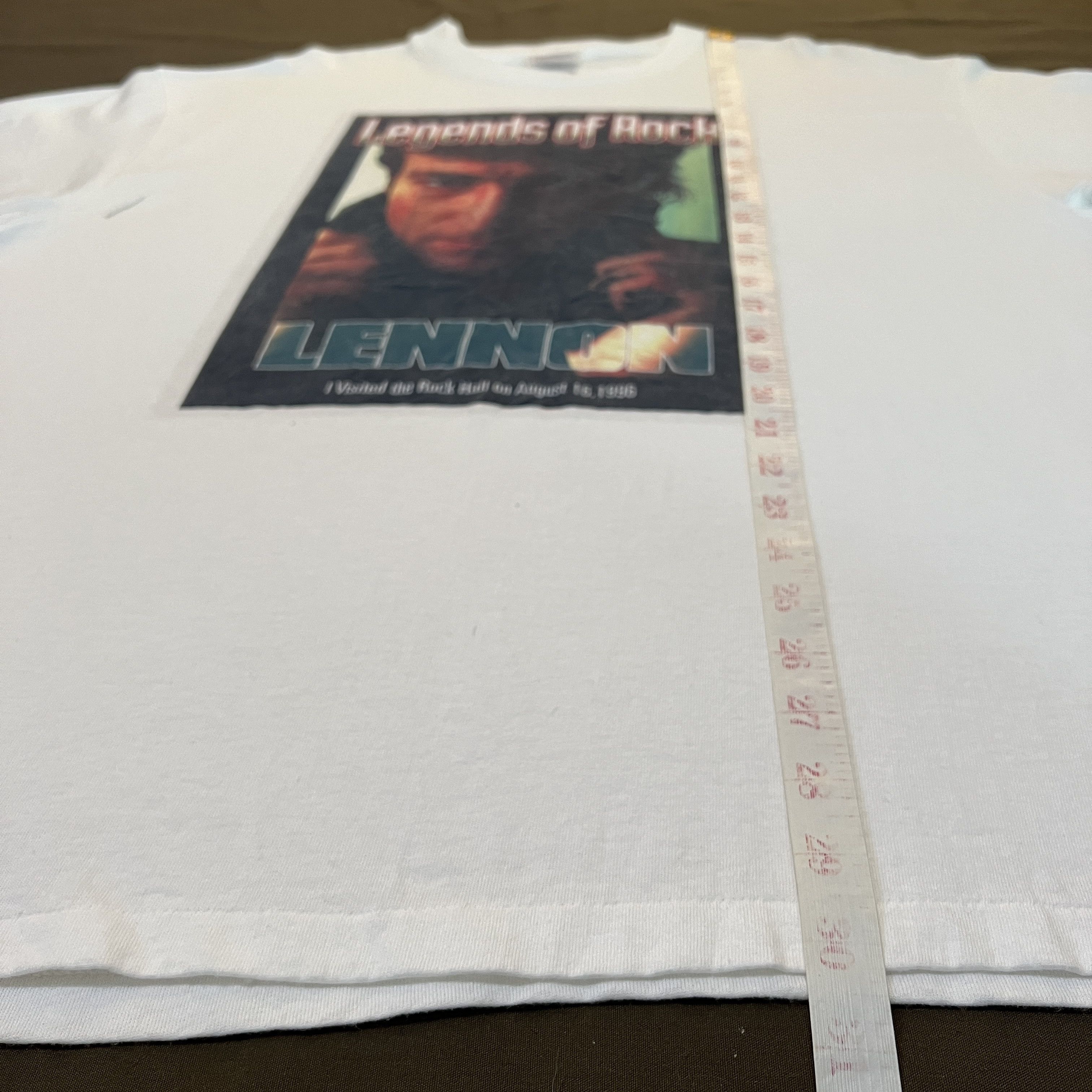 Vintage 90s John Lennon legend The Beatles Tee XL Yoko Ono