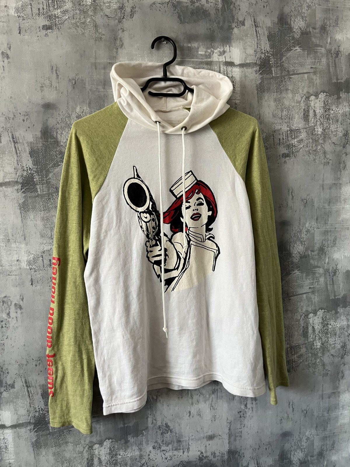 Beauty Beast Beauty:Beast SS98 Dark Knight Rabbit Raglan Hoodie