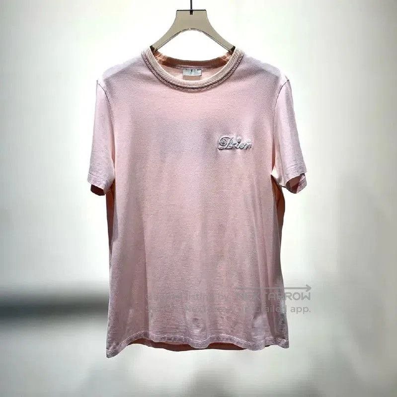 Dior Dior Pink Cotton Men's T-Shirt . Size US L / EU 52-54 / 3 - 1 Thumbnail