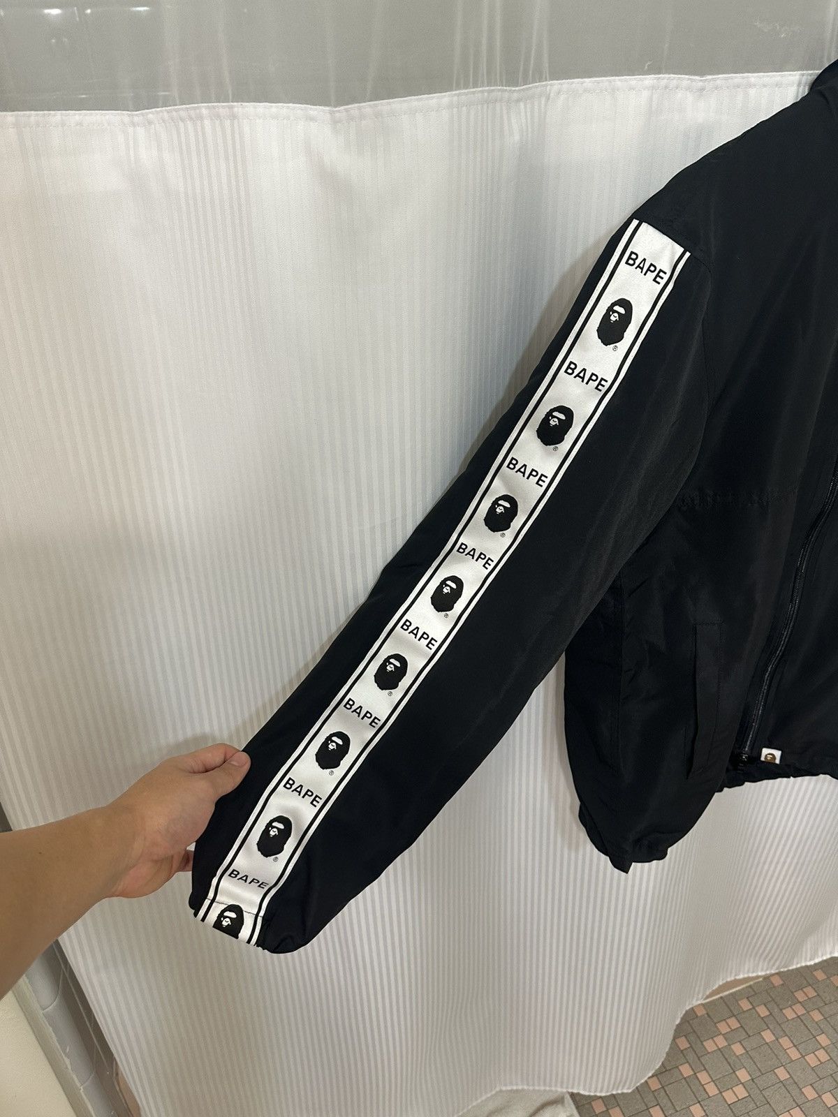Bape TAPE LINE HOODIE JACKET Size US M / EU 48-50 / 2 - 3 Thumbnail
