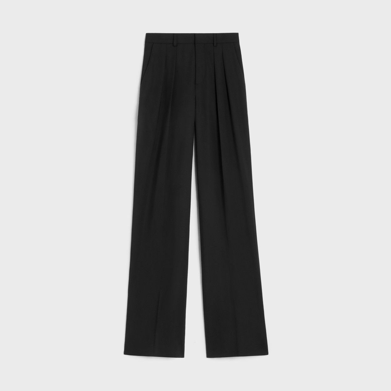 Celine Celine Double Pleated Tixie Wool Pants Women Size 26" / US 2 / IT 38 - 4 Thumbnail