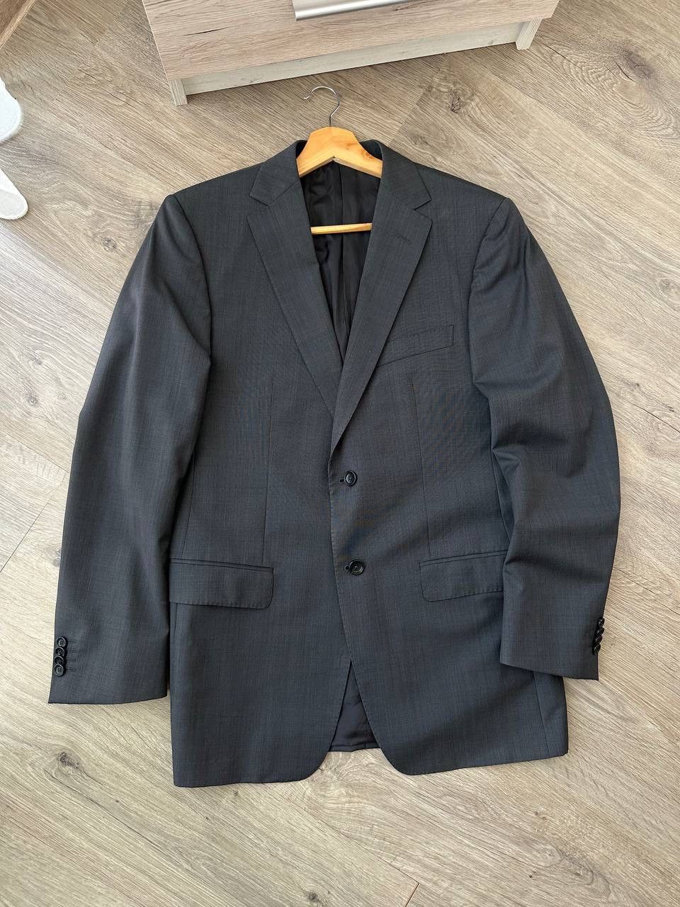 Vintage × Z Zegna Vintage Z Zegna Gray 2 Bottons Blazer Jacket Size 48R - 3 Thumbnail