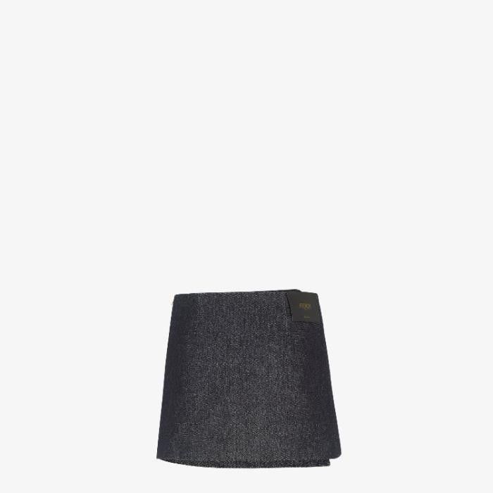 Fendi o1s1wg110825 Skirt in Blue Size 26" / US 2 / IT 38 - 2 Thumbnail