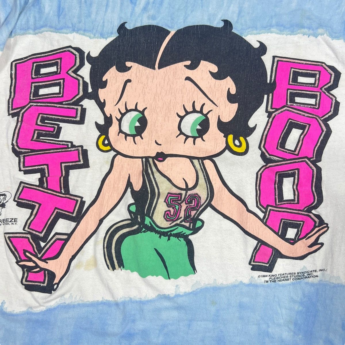 Vintage 1994 BETTY BOOP TIE DYE Size US L / EU 52-54 / 3 - 2 Thumbnail