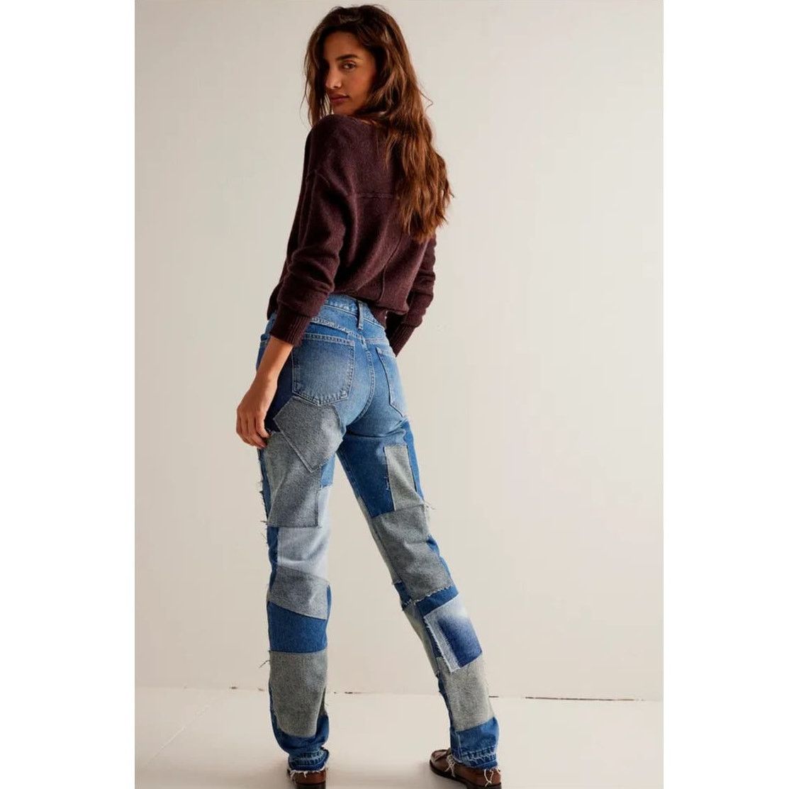 Free People New FREE PEOPLE We The Free Bare With Me Jeans $298 SIZE 25 Size 25" / US 0 / IT 36 - 5 Thumbnail