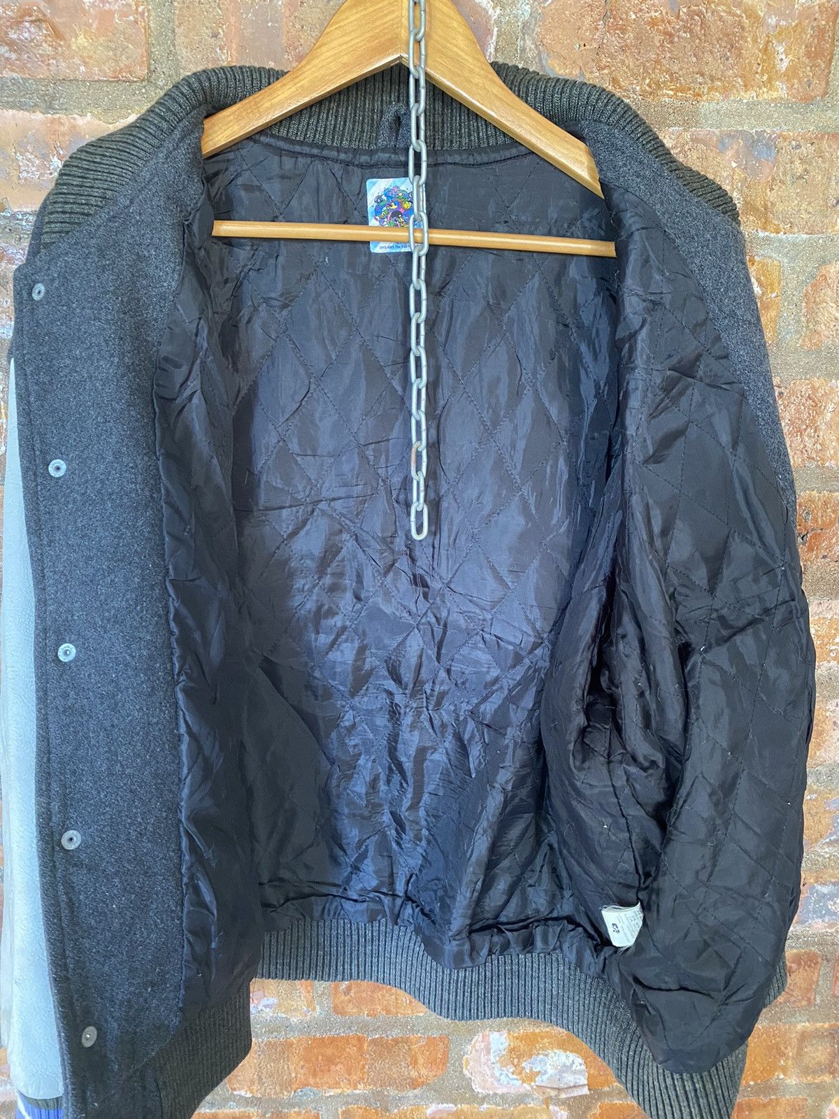 PHENOMENON AW02 REVOLVER murakami floral varsity leather jacket Size US M / EU 48-50 / 2 - 21 Thumbnail