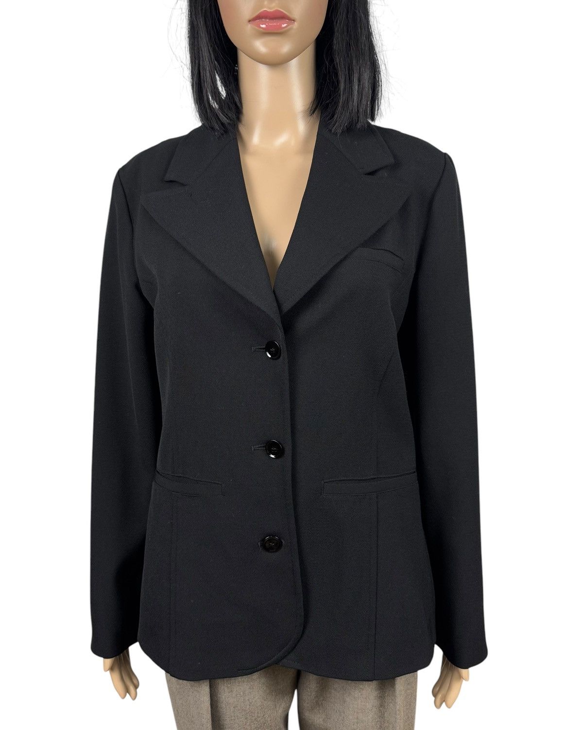 Armani × Vintage Armani Vintage 1980s Blazer Wool-Polyamide size US10 IT44 Size L / US 10 / IT 46 - 2 Thumbnail