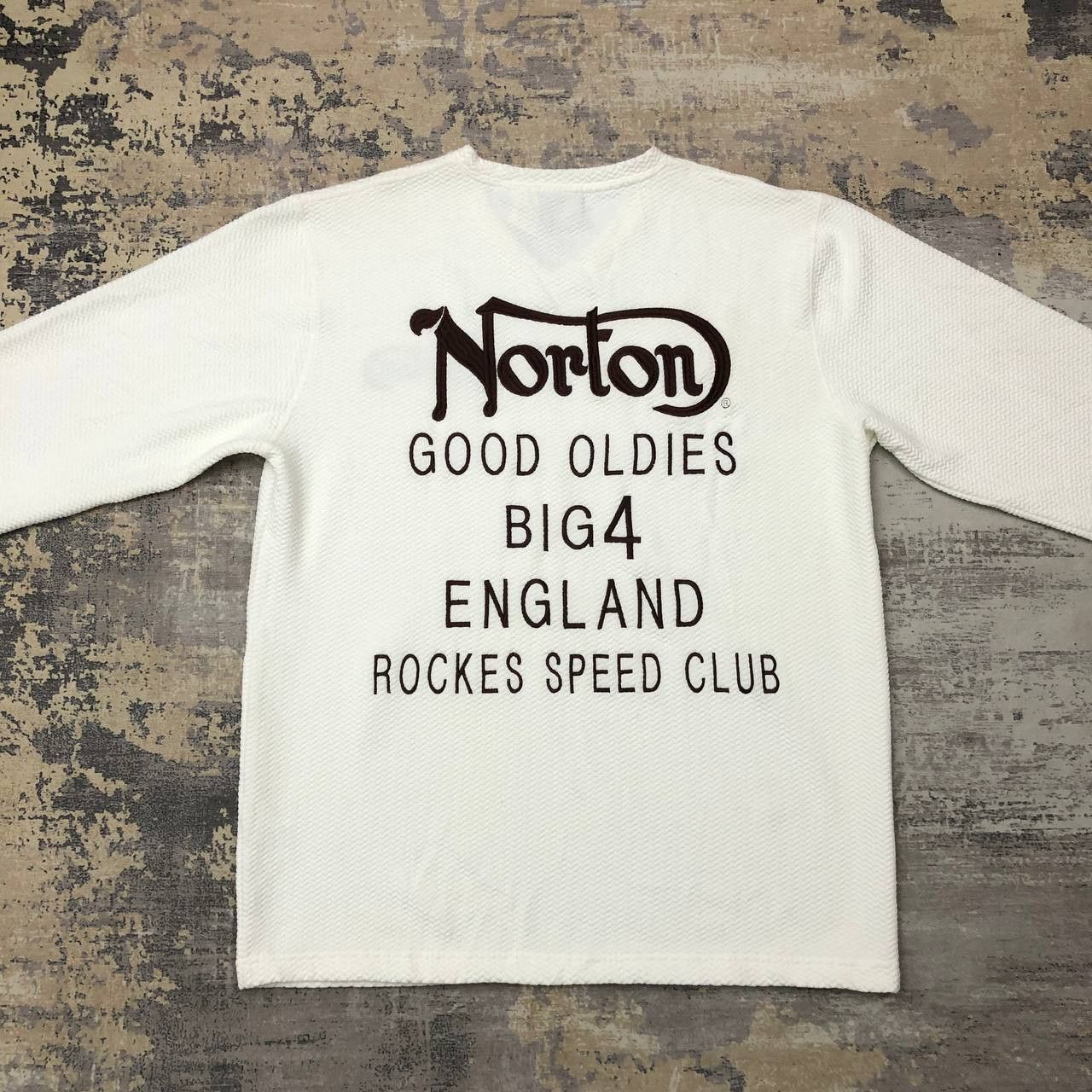 Norton × Sports Specialties T78 NORTON MOTORCYCLE GOOD OLDIE BIG4 ENGLAND TEE Size US XL / EU 56 / 4 - 1 Thumbnail
