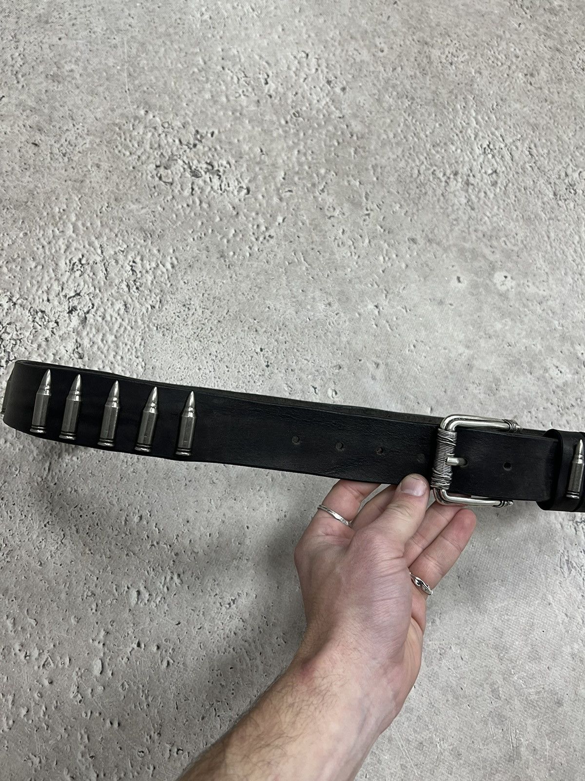 Vintage UNDERCOVER Style Bullet Belt Punk Grunge Style Opium 32-34 Size 32 - 12 Thumbnail