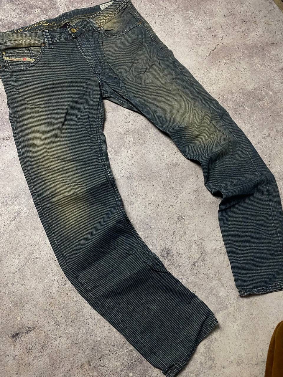 Diesel × If Six Was Nine × Le Grande Bleu (L.G.B.) Vintage Diesel Thavar Junya Watanabe style Faded Pants Size US 36 / EU 52 - 3 Thumbnail
