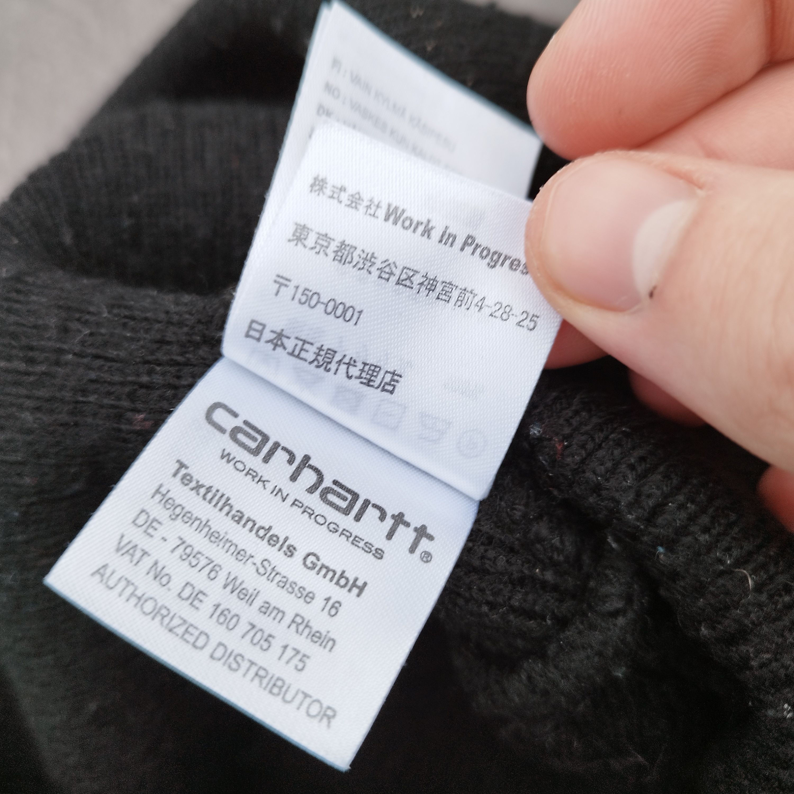 Carhartt Carhartt Beanie Black Short Style Streetwear Essentials Size ONE SIZE - 7 Thumbnail