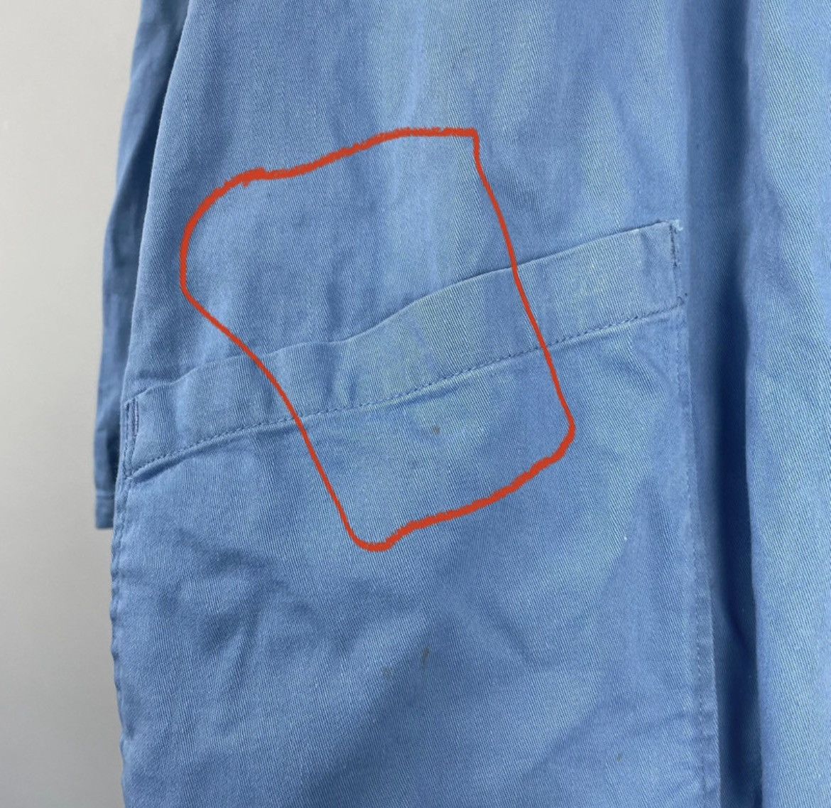 Le Laboureur Vintage French Workwear Lab Coat Shop Coat Bleu de Travail Size US M / EU 48-50 / 2 - 11 Thumbnail