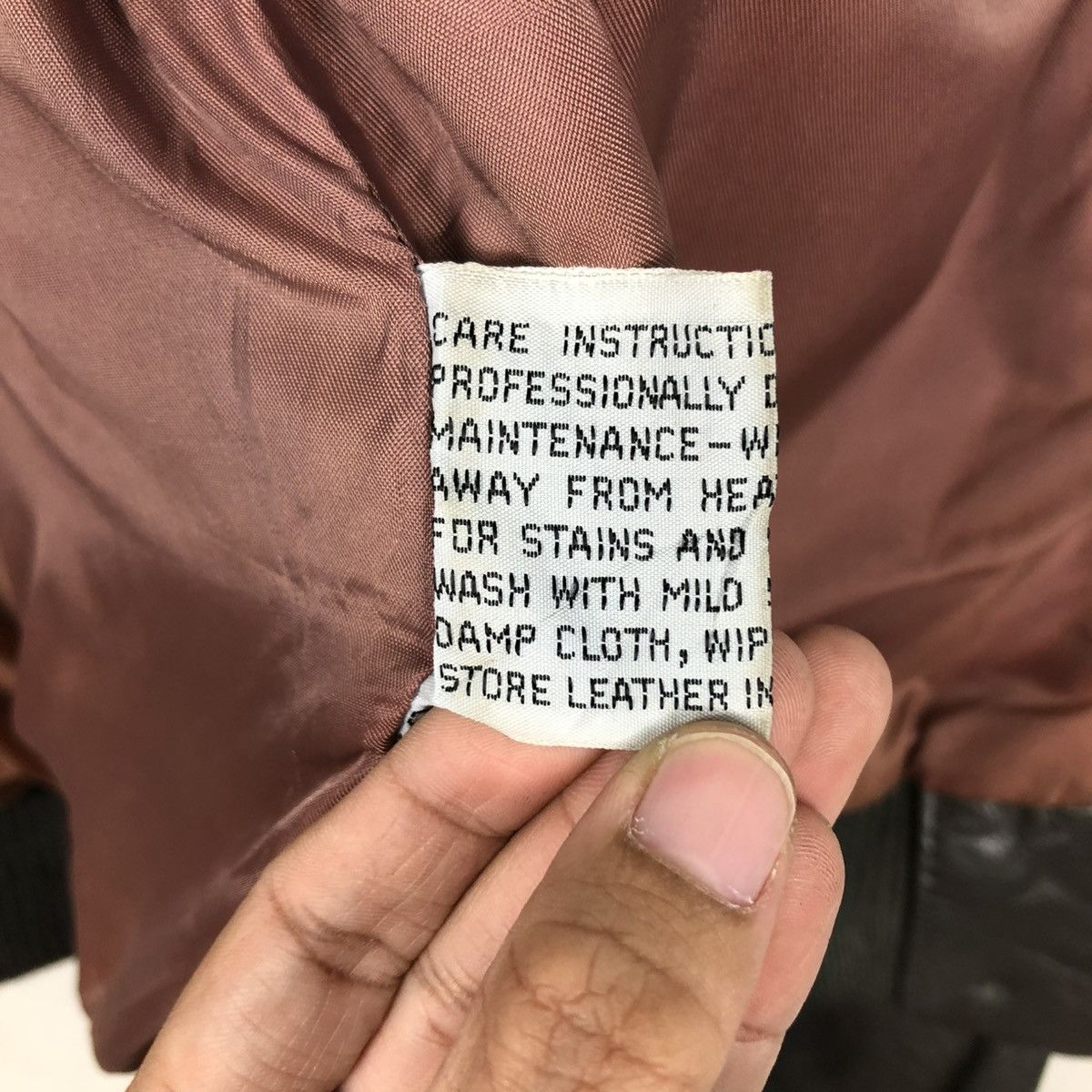 Japanese Brand 🔥VINTAGE BIKER LEATHER JACKET EUROPE CRAFT ISSEY MIYAKE Size US M / EU 48-50 / 2 - 22 Thumbnail