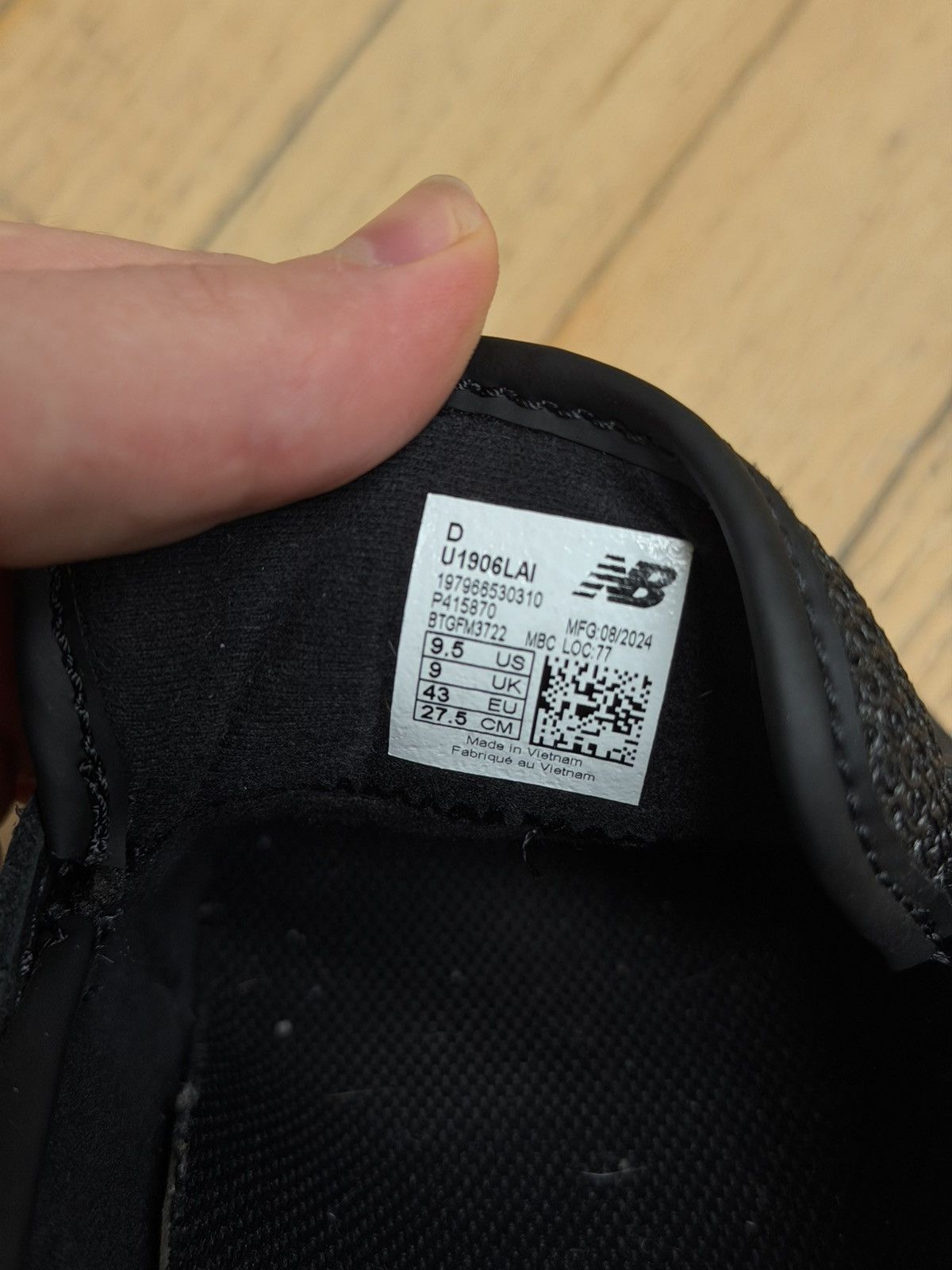 New Balance New Balance 1906 Loafer Black Size US 9.5 / EU 42-43 - 8 Thumbnail