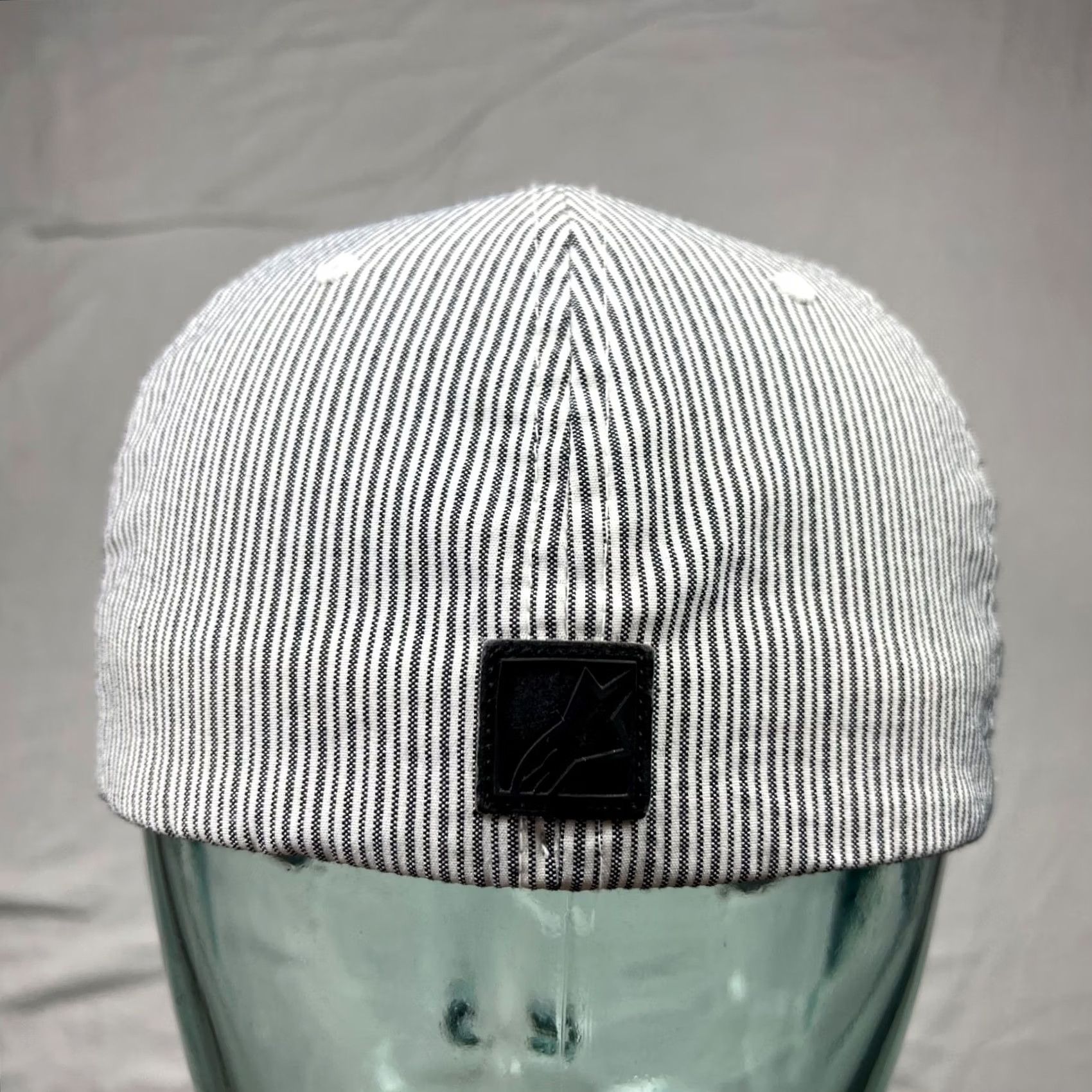 Alpinestars VINTAGE Alpinestars Hat Cap Mens Small Medium Striped Baseball Cap Gray M Mens Men Casual Striped Riding Motocross Y2K Accessories Hat Size ONE SIZE - 5 Thumbnail
